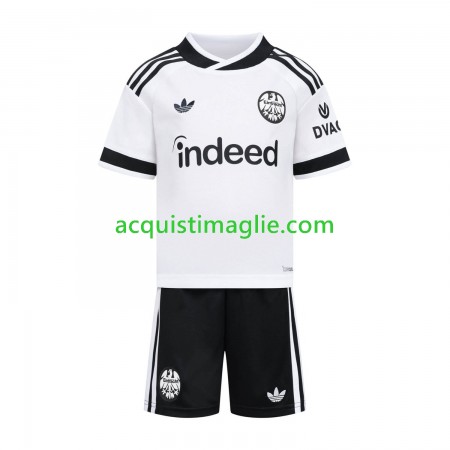 Divisa di Calcio Eintracht Frankfurt Bambino Trasferta 2026/2027 Divisa di Calcio Eintracht Frankfurt Bambino Trasferta 2026/2027